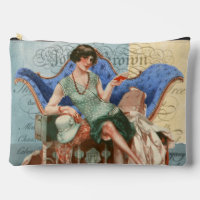 Fille Flapper vintage 1920 à Paris