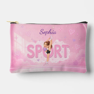 Pochette À Accessoires Fille sportive - Acrobatie - Gymnaste - Gymnastiqu