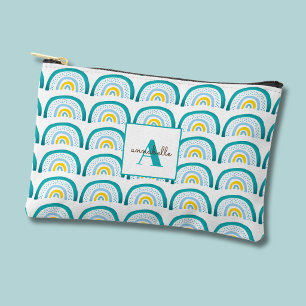 Pochette À Accessoires Filles Arc-en-ciel turquoise