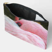 Pochette À Accessoires Flamant rose (Ouvrir)