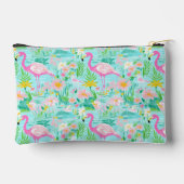 Pochette À Accessoires Flamant rose d'été de Preppy | Monogramme (Verso)
