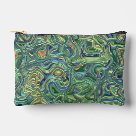 Pochette À Accessoires Flèches 3D colorées Trippy (Recto)