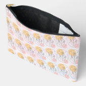 Pochette À Accessoires Fleur (Ouvrir)