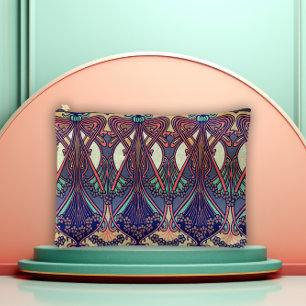 Pochette À Accessoires Fleur Art Nouveau Classique