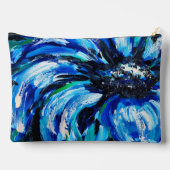 Pochette À Accessoires Fleur bleue (Verso)