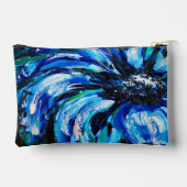 Pochette À Accessoires Fleur bleue (Verso)