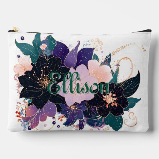 Pochette À Accessoires Fleur céleste (Recto)