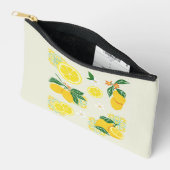 Pochette À Accessoires Fleur de Citron (Ouvrir)