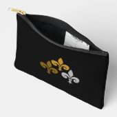 Pochette À Accessoires Fleur de Lys Large Accessory Pouch (Ouvrir)
