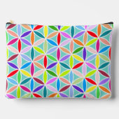 Pochette À Accessoires Fleur de vie Grand Motif - Multicolore (Recto)