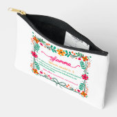 Pochette À Accessoires Fleur Frame Grandma Grand-mère Définition (Ouvrir)