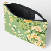 Pochette À Accessoires Fleur Retro  (Ouvrir)