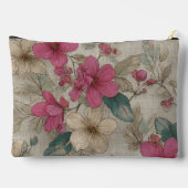 Pochette À Accessoires Fleur rose Bloom (Verso)
