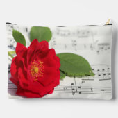 Pochette À Accessoires Fleur rouge (Verso)
