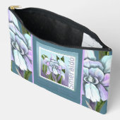 Pochette À Accessoires Fleur Smeraldo (Ouvrir)