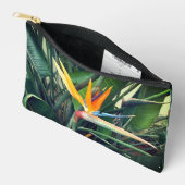 Pochette À Accessoires Fleur tropicale (Ouvrir)