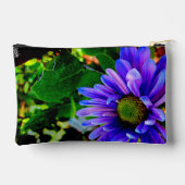 Pochette À Accessoires Fleur Violette Brillante (Verso)