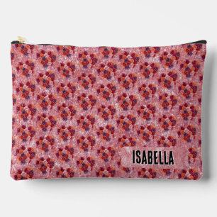 Pochette À Accessoires Fleurs