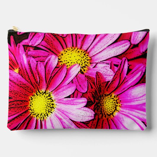 Pochette À Accessoires Fleurs (Recto)