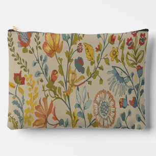 Pochette À Accessoires Fleurs
