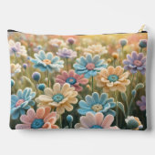 Pochette À Accessoires Fleurs au crochet (Verso)
