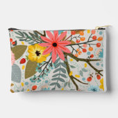 Pochette À Accessoires Fleurs Coloré Aquarelle Mignon        (Verso)