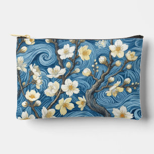 Pochette À Accessoires Fleurs d'amandier de style Van Gogh