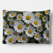 Pochette À Accessoires Fleurs de couvre-feu blanches (Recto)