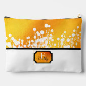 Pochette À Accessoires Fleurs de magie jaune (Verso)