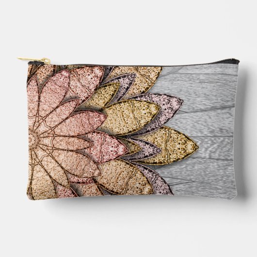 Pochette À Accessoires Fleurs de pierre (Recto)