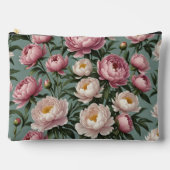 Pochette À Accessoires Fleurs de pivoines roses et blanches (Recto)