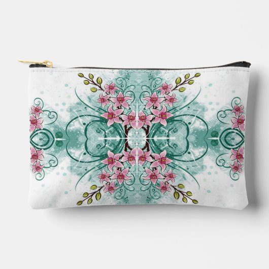 Pochette À Accessoires Fleurs de styles classiques (Recto)