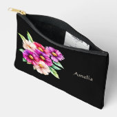 Pochette À Accessoires Fleurs Filles Simples Et Élégantes (Ouvrir)