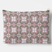 Pochette À Accessoires Fleurs géométriques (Verso)