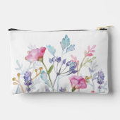 Pochette À Accessoires Fleurs Illustrées à la Main (Verso)