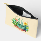 Pochette À Accessoires Fleurs Joyeuses (Ouvrir)