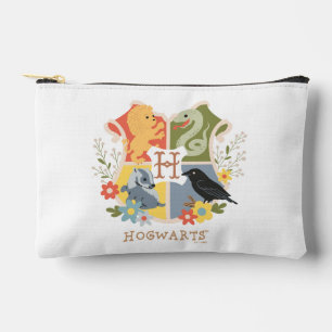 Pochette À Accessoires Fleurs Magiques Blason HOGWARTS™