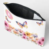 Pochette À Accessoires Fleurs papillon dans un jardin printanier Monogram (Ouvrir)