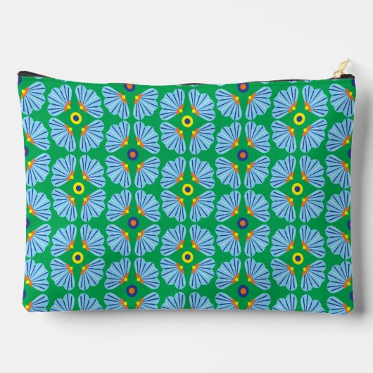 Pochette À Accessoires Fleurs Parapluies Grand Pouch (Verso)
