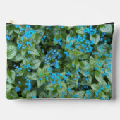Pochette À Accessoires Fleurs Petit Bleu Brunnera Floral (Recto)