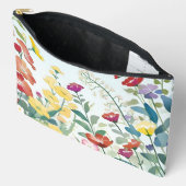 Pochette À Accessoires Fleurs sauvages (Ouvrir)