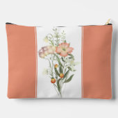 Pochette À Accessoires Fleurs sauvages personnalisés (Verso)