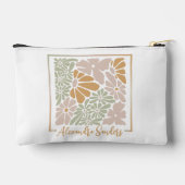 Pochette À Accessoires Fleurs Super rétro de Bohême (Verso)
