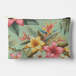 Pochette À Accessoires Fleurs tropicales Pouch Accessoire Inspiré Nature