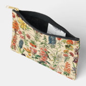 Pochette À Accessoires Fleurs vintages (Ouvrir)
