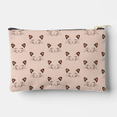 Pochette À Accessoires Floating Kitten Cat Face Pattern Pencil Case (Verso)