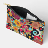 Pochette À Accessoires Floral (Ouvrir)
