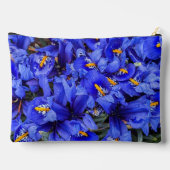 Pochette À Accessoires Floral d'Irises réticulées pourpres (Verso)