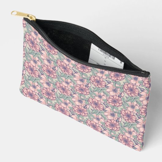 Pochette À Accessoires Floral - Frida (Ouvrir)