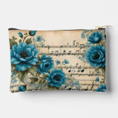 Pochette À Accessoires Floral Musical themed Accessory Pouch (Verso)